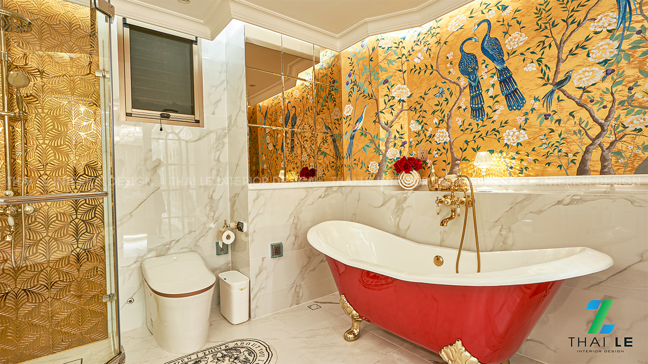 Thi công nội thất căn hộ H17.05 The Peak Q7 - 220M2